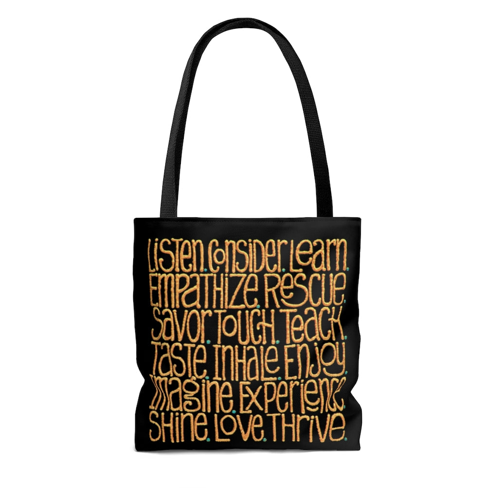 Tote Bag - Words to Cogitate, Laura Seeley