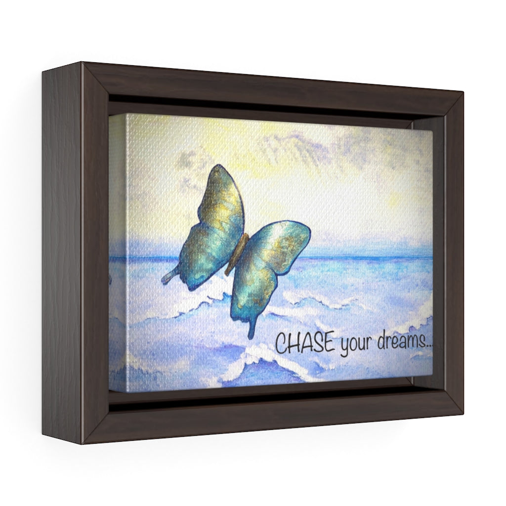 Framed Gallery Wrap Canvas - Chase Your Dreams, John Michael Dickinson