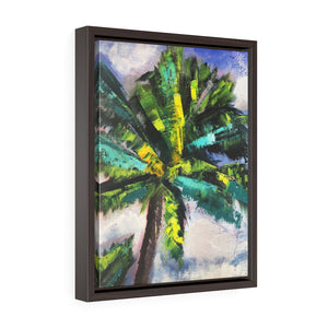 Framed Gallery Wrap Canvas - Deja Blue, Laurie Miller