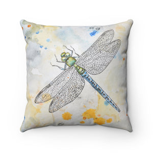 Pillow - Blue Dragonfly, Cheryl Buhler