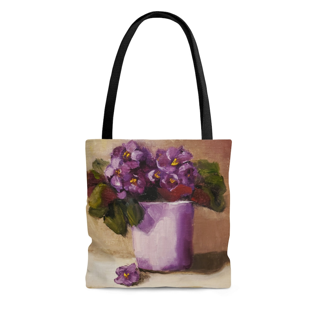 Tote Bag - Violets, Ferial Nassirzadeh