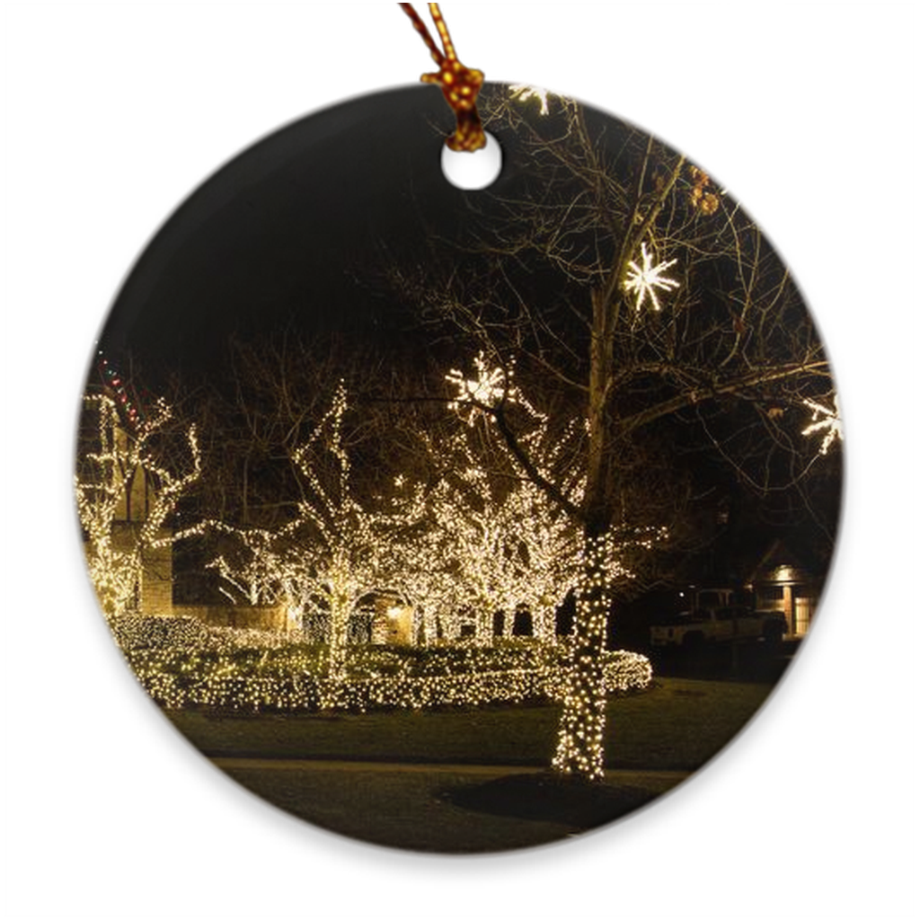 Ornament - Christmas Lights, Jerry Ganis - Free Shipping