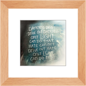 Framed Print - A Hero's Words, Laura Seeley