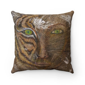 Pillow - Tiger Lady, John Michael Dickinson