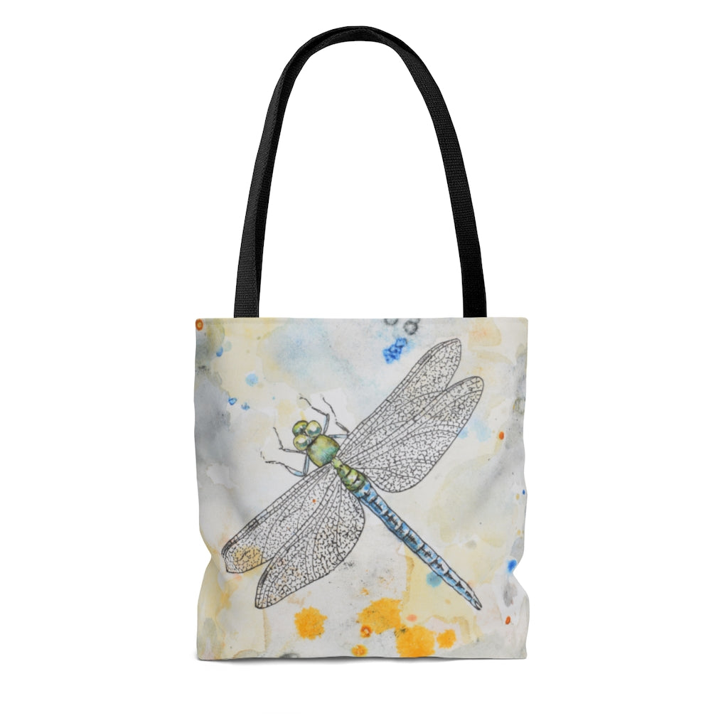 Tote Bag - Blue Dragonfly, Cheryl Buhler