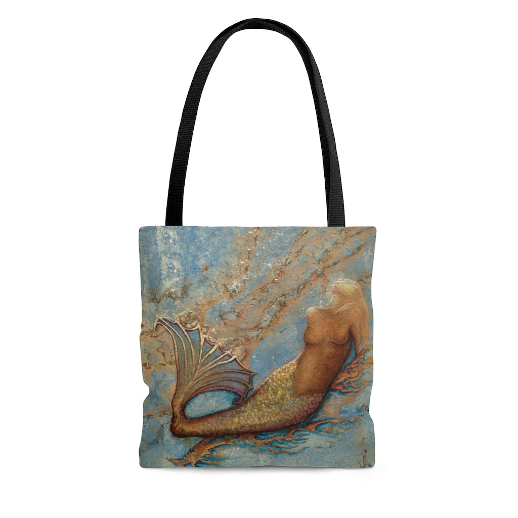 Tote Bag - Reclining Mermaid, John Michael Dickinson