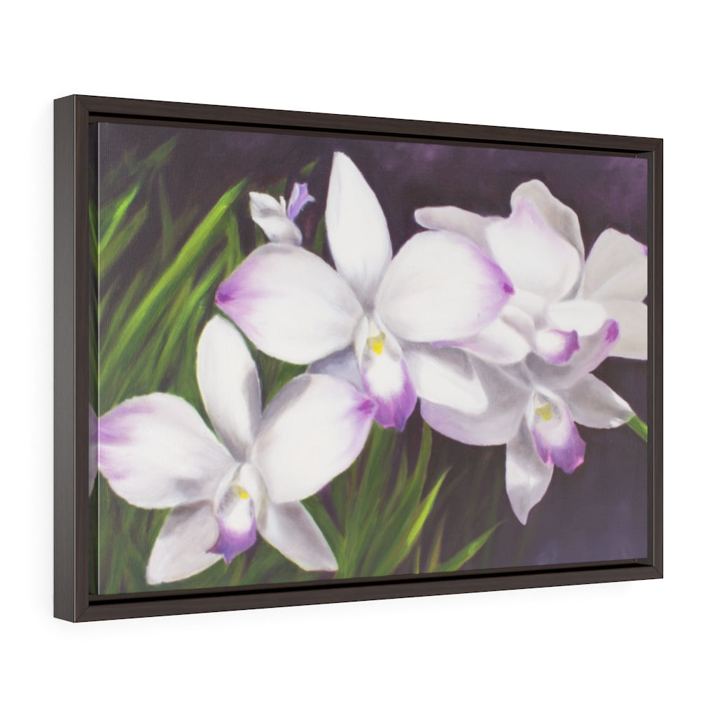 Framed Gallery Wrap - Spray of Delight, Phoebe Siemion