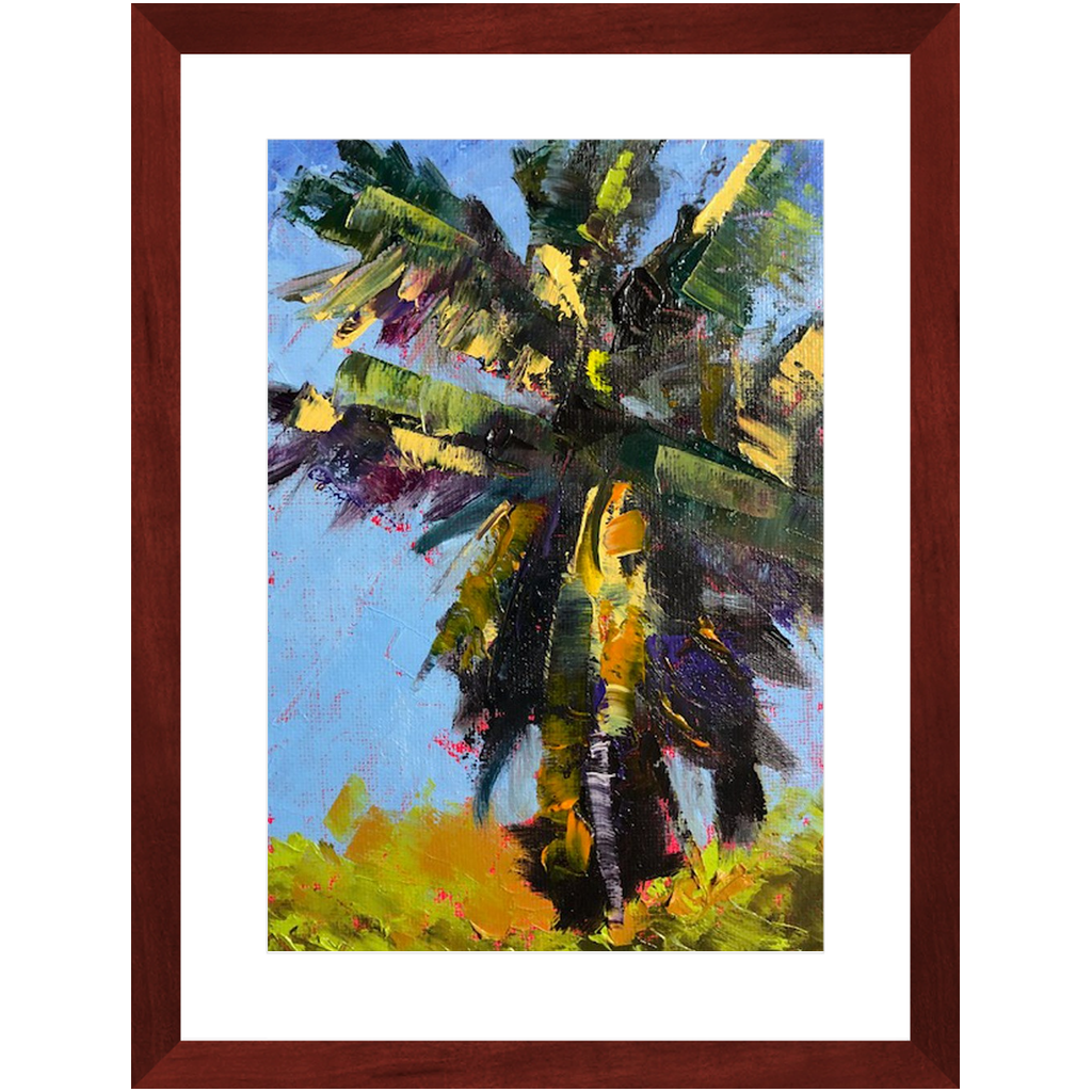 Framed Print - Frenzied Palm, Laurie Miller