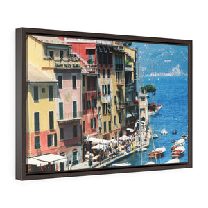Framed Gallery Wrap - Italian Riviera, Pam Fall