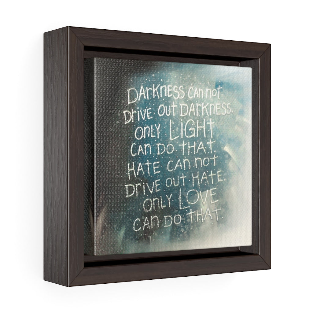 Framed Gallery Wrap Canvas - A Hero's Words, Laura Seeley
