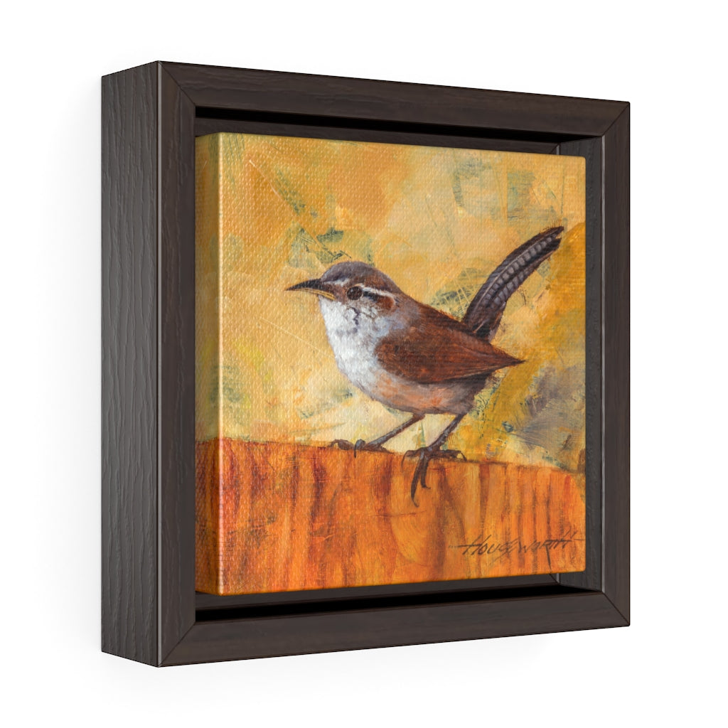 Framed Gallery Wrap - On the Fence, Terry Houseworth