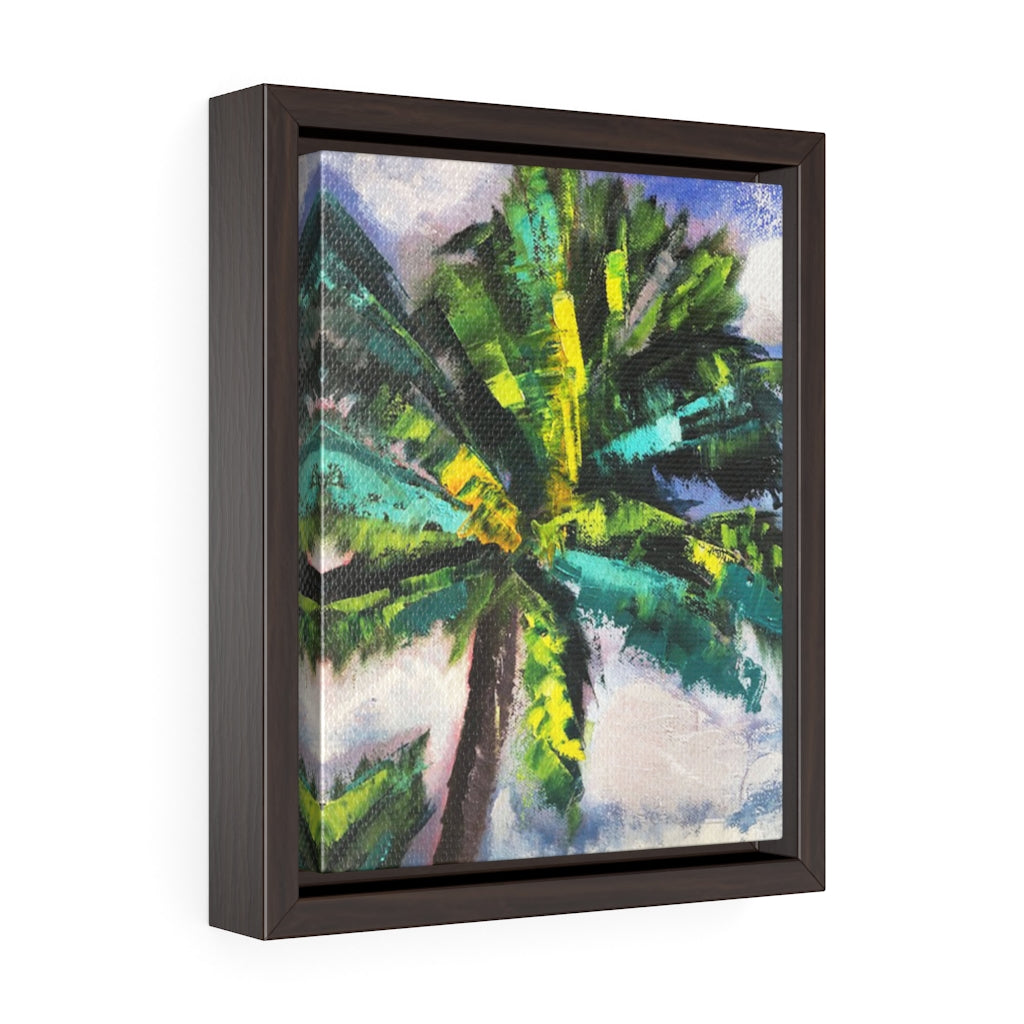 Framed Gallery Wrap Canvas - Deja Blue, Laurie Miller