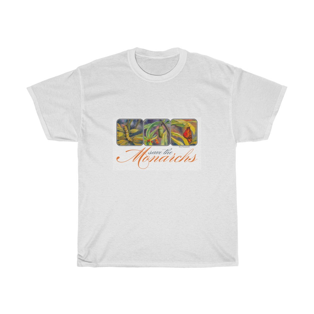 T-Shirt - Save the Monarchs, Terry Houseworth