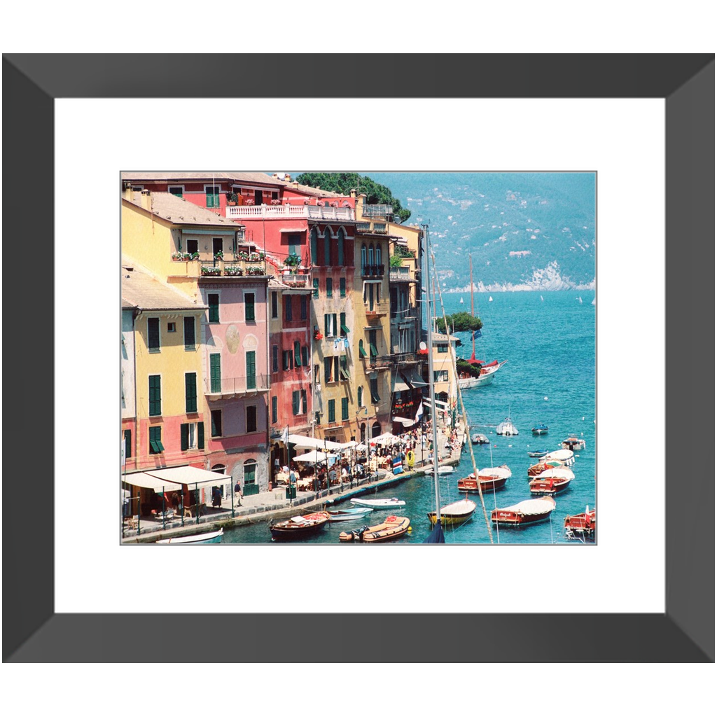 Framed Print - Italian Riviera, Pam Fall