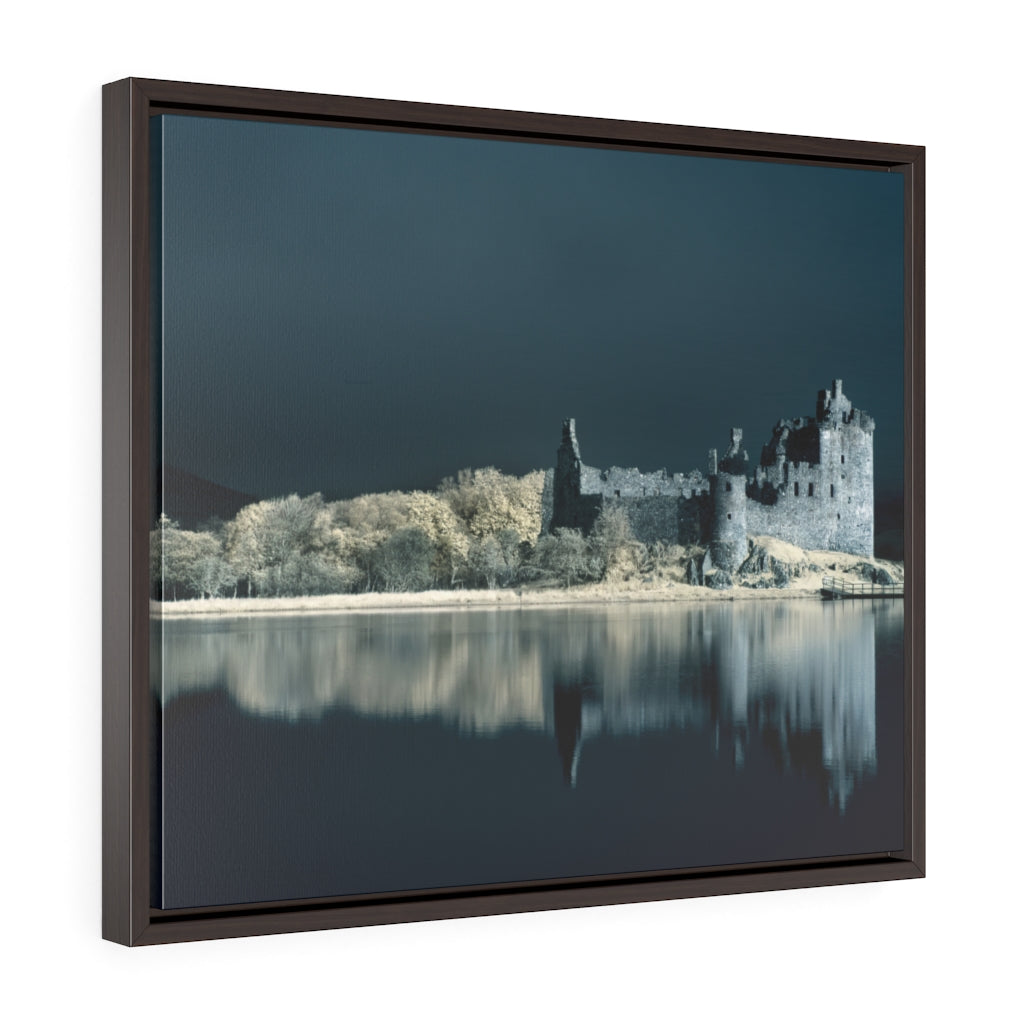 Framed Gallery Wrap - Kilchurn Castle, Scotland, Pat Cahill