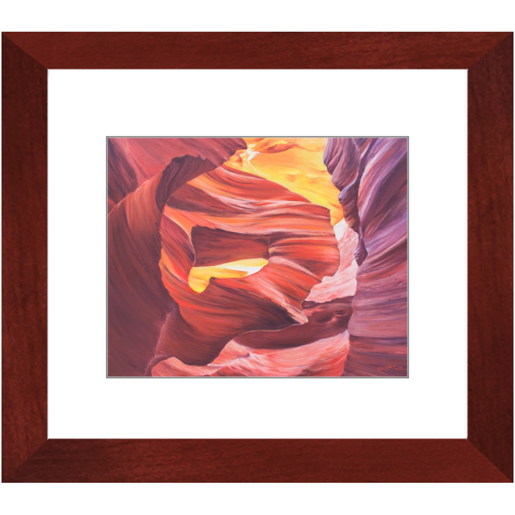 Framed Print - Lady in the Wind, Phoebe Siemion