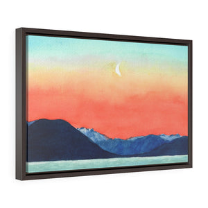 Framed Gallery Wrap - Moon Rising, Pat Haas