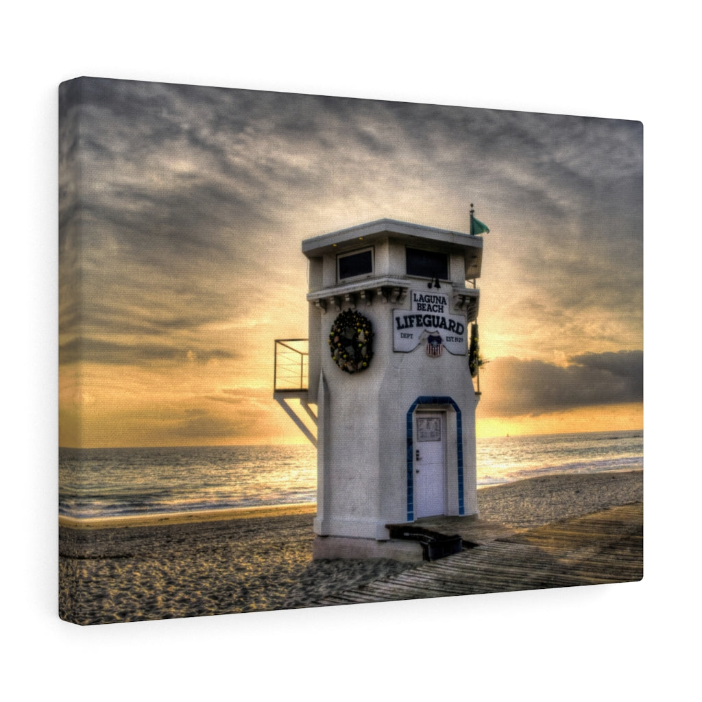 Gallery Wrap - Lighthouse Guard Tower - Laguna Beach, Michael Cahill