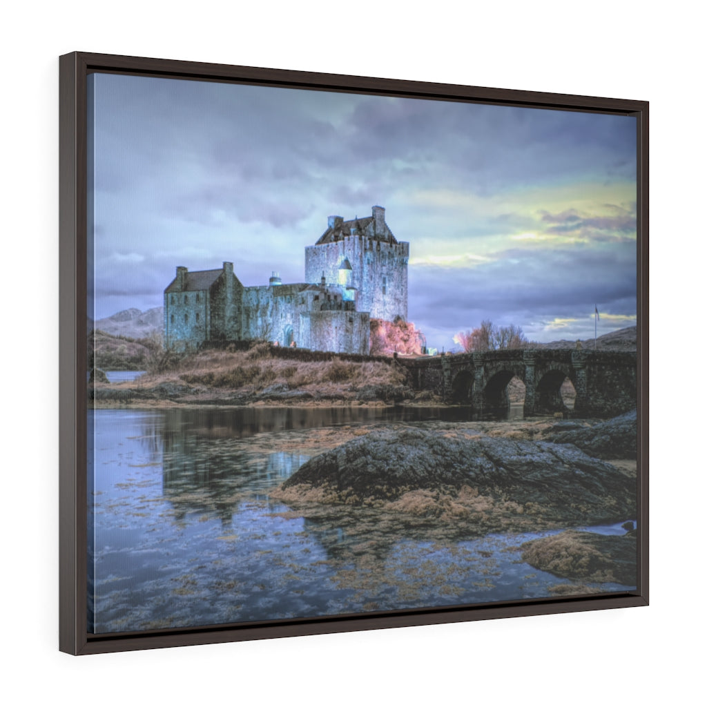 Framed Gallery Wrap - Eileann Donan Castle, Scotland, Pat Cahill