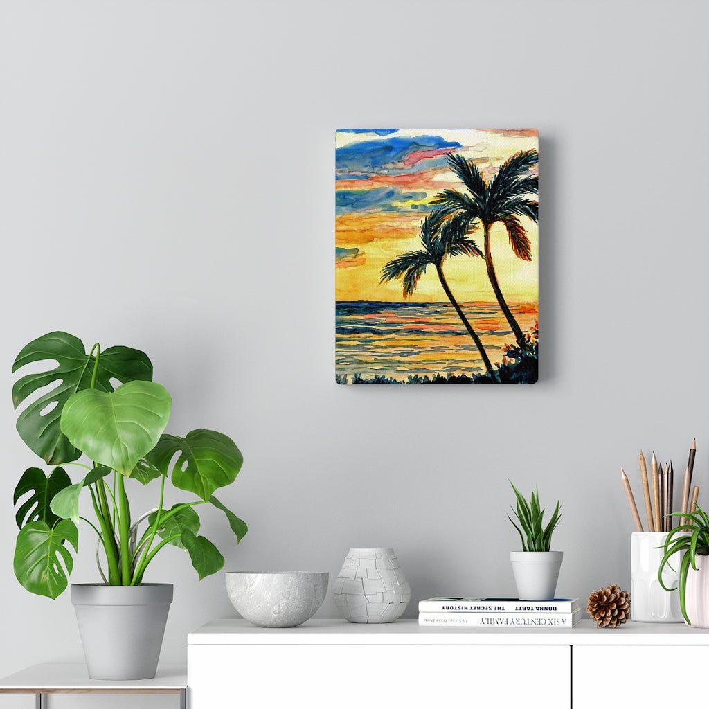 Gallery Wrap - Tropical Sunset, Pat Haas