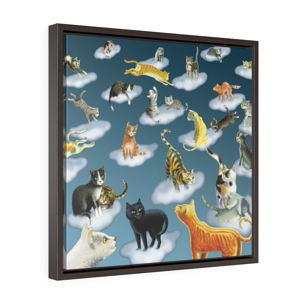 Framed Gallery Wrap Canvas - Cloud Catchers, Laura Seeley