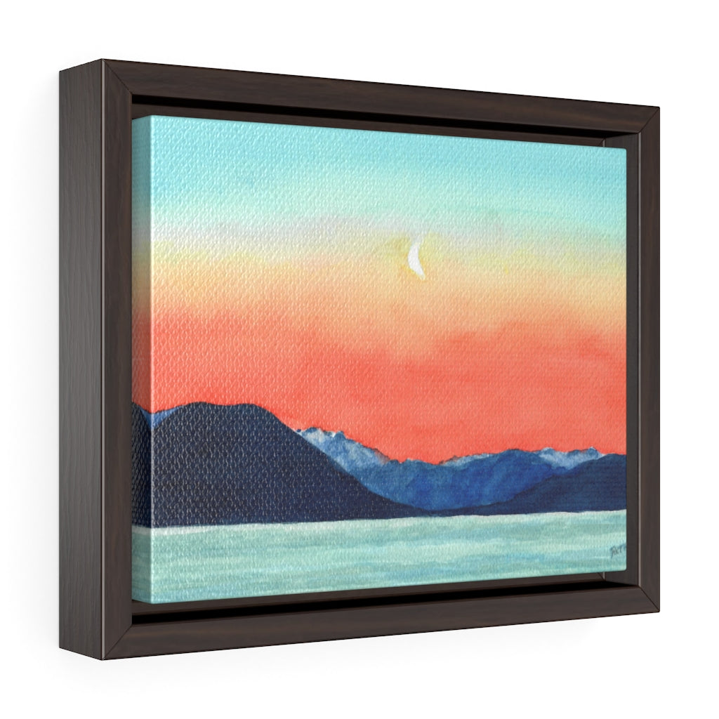 Framed Gallery Wrap - Moon Rising, Pat Haas