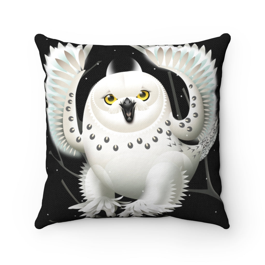 Pillow - Snowy Owl, Amy Ning