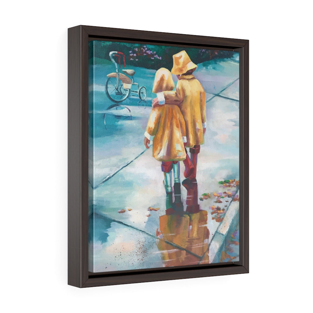 Framed Gallery Wrap Canvas - Best Friends, Barbara Palmer-Davis