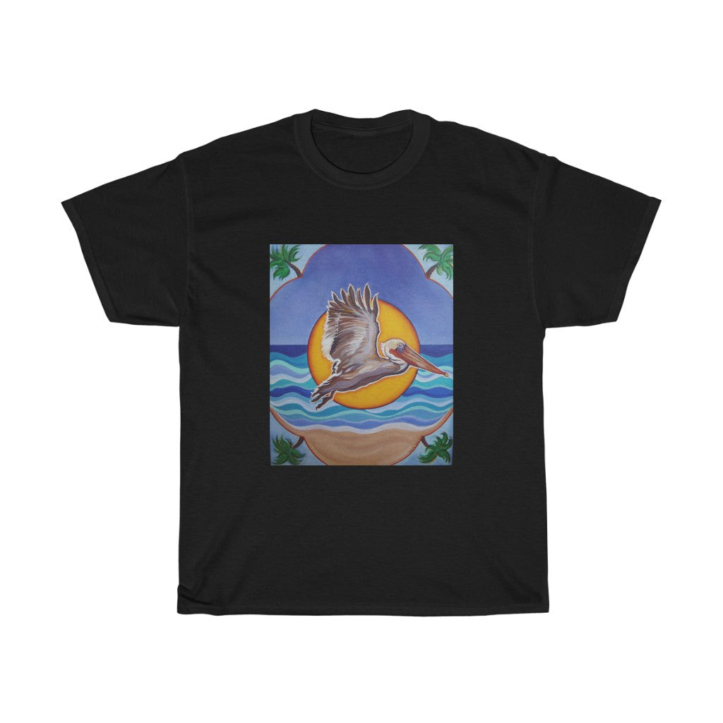 T-Shirt - Laguna Pelican, Meryl Epstein