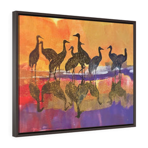 Framed Gallery Wrap Canvas - Reflecting the Day, John Michael Dickinson