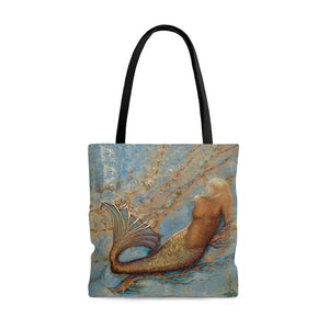 Tote Bag - Reclining Mermaid, John Michael Dickinson