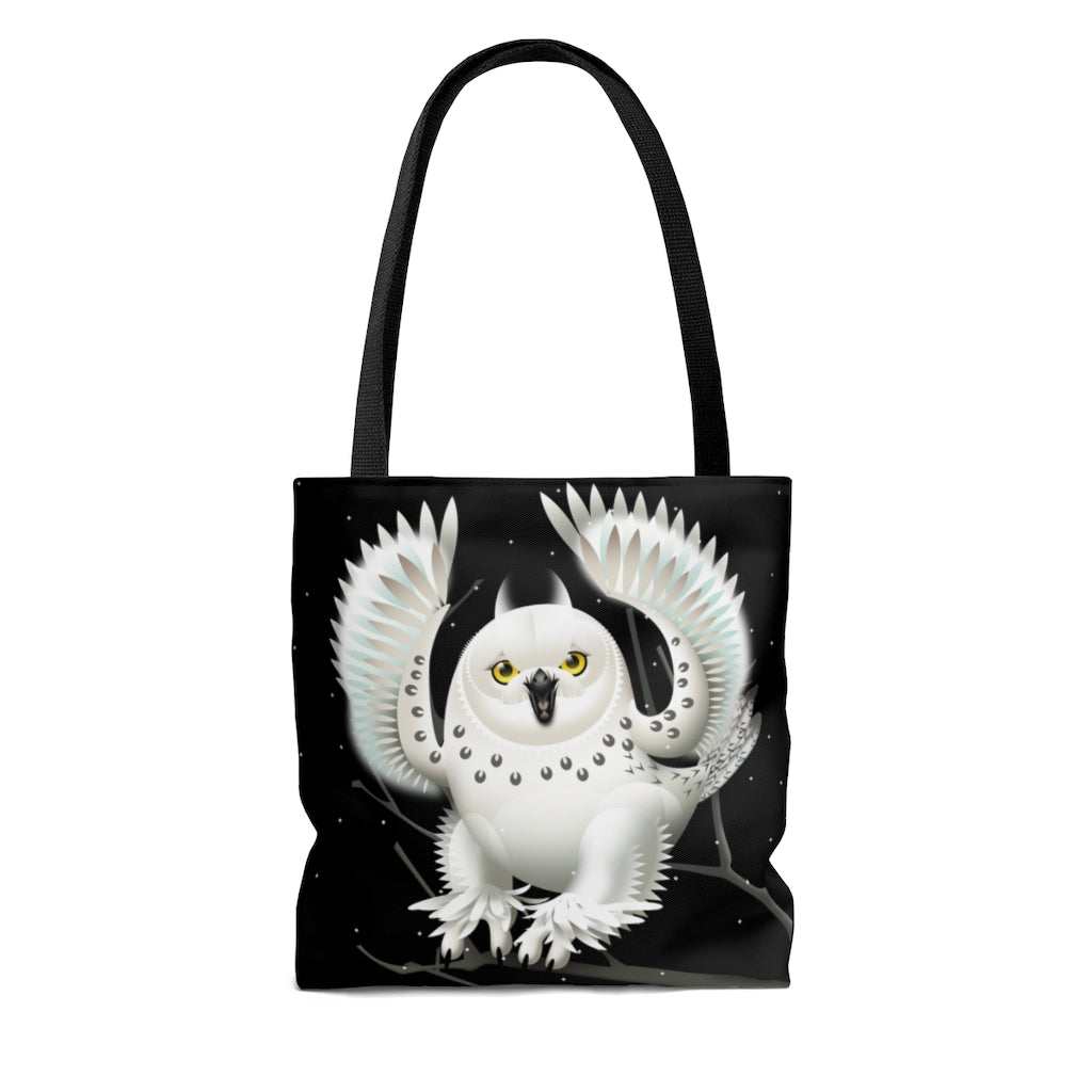 Tote Bag - Snowy Owl, Amy Ning