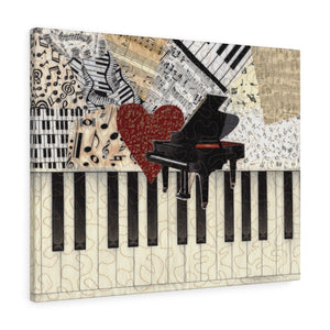 Gallery Wrap - I Love Piano, Loretta Alvarado