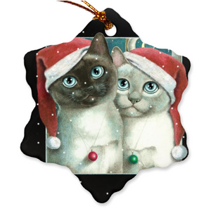 Porcelain Ornament - Nights in White Satin, Laura Seeley - Free Shipping