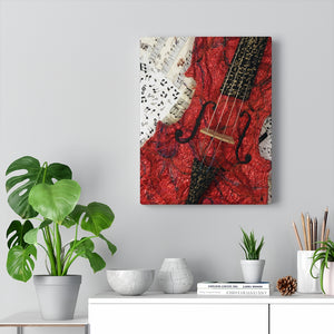 Gallery Wrap - The Red Violin, Loretta Alvarado