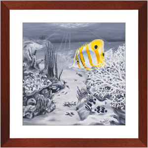 Framed Print - Coral Reef #2, Phoebe Siemion