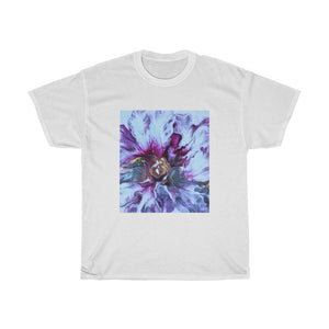 T-Shirt - Abstract Magenta Flower, Meryl Epstein