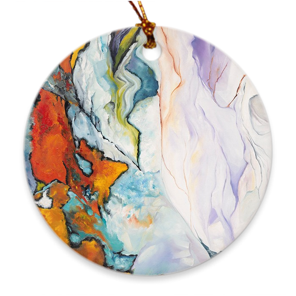 Porcelain Ornament - Emerging, Brenda Salamone, FREE SHIPPING