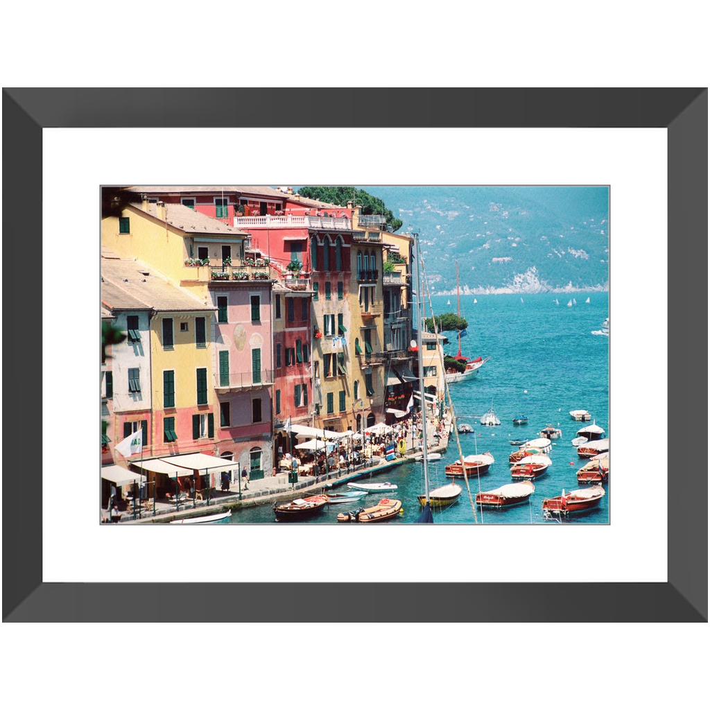 Framed Print - Italian Riviera, Pam Fall