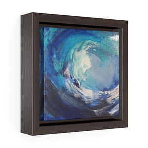 Framed Gallery Wrap Canvas - Wave Swirl, Laurie Miller