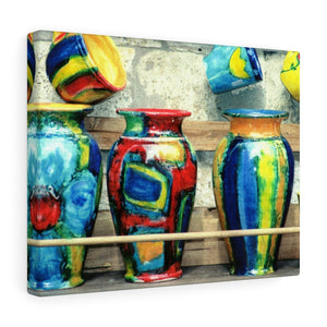 Gallery Wrap - Tuscan Pottery, Pam Fall