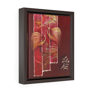Framed Gallery Wrap Canvas - Love, John Michael Dickinson
