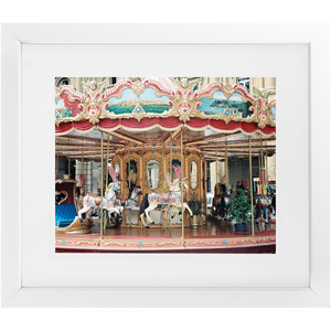 Framed Print - Carousel, Florence, Pam Fall