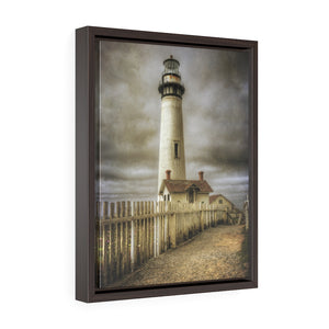 Framed Gallery Wrap Canvas - Pigeon Point - 2 Fence, Michael Cahill