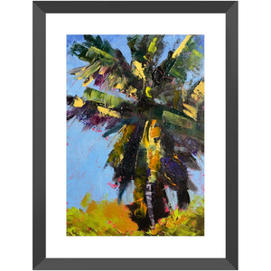 Framed Print - Frenzied Palm, Laurie Miller