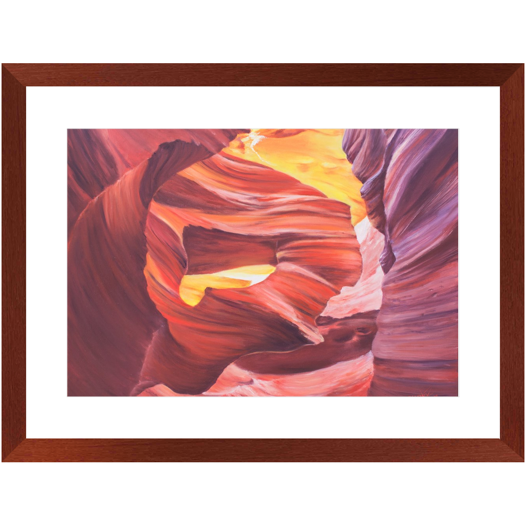 Framed Print - Lady in the Wind, Phoebe Siemion