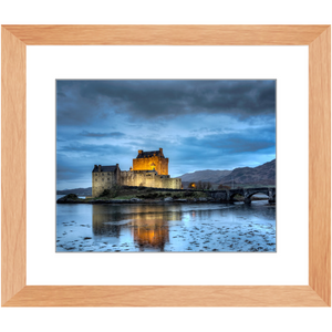 Framed Print - Eilean Donan Castle at Night - Scotland, Michael Cahill