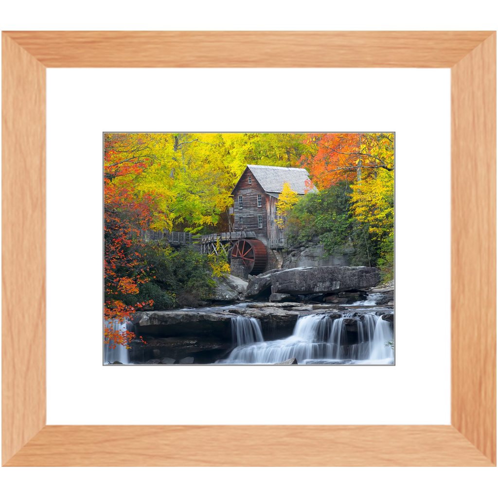 Framed Print - Glade Creek Grist Mill - West Virginia, Michael Cahill