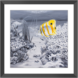 Framed Print - Coral Reef #2, Phoebe Siemion