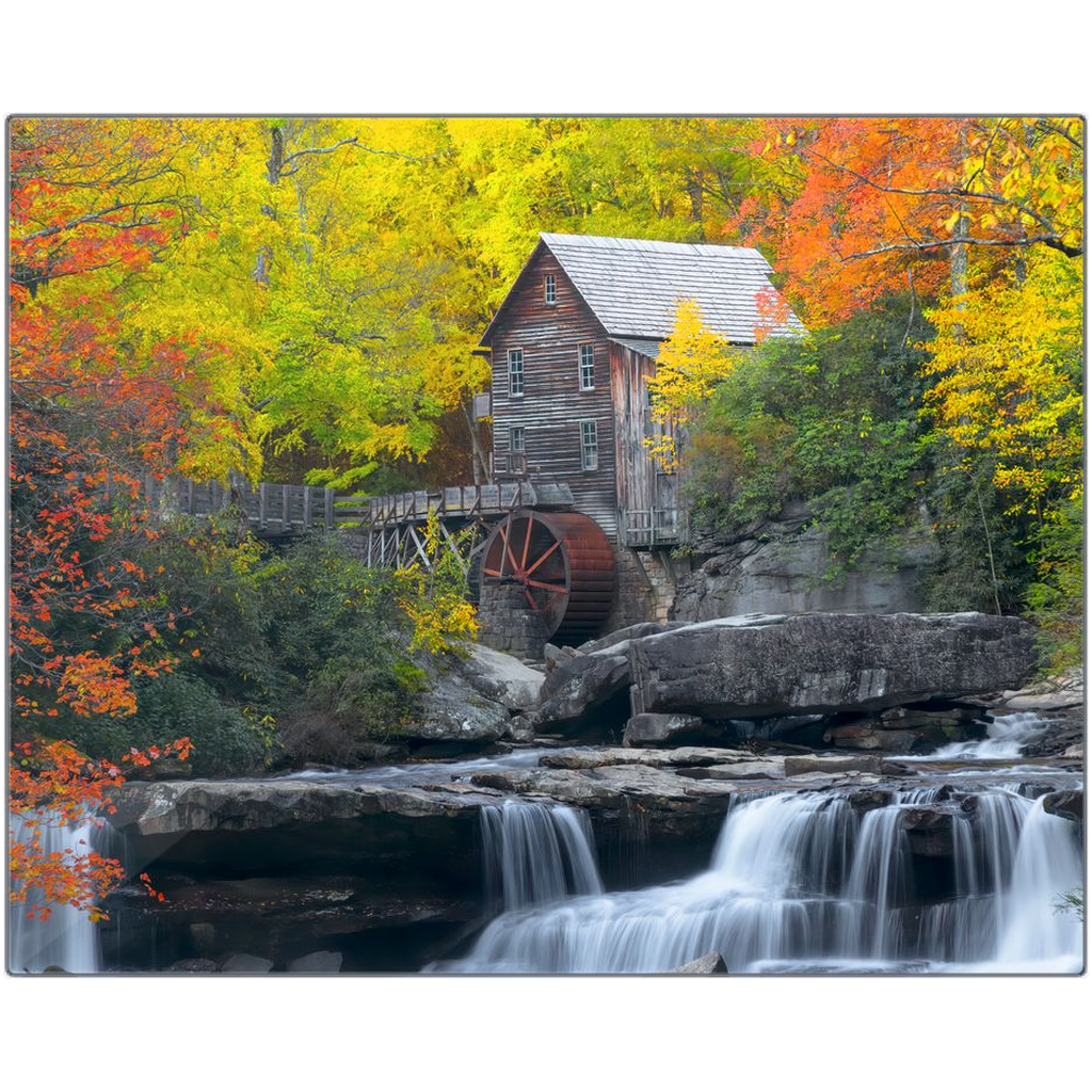 Metal Print - Glade Creek Grist Mill - West Virginia, Michael Cahill